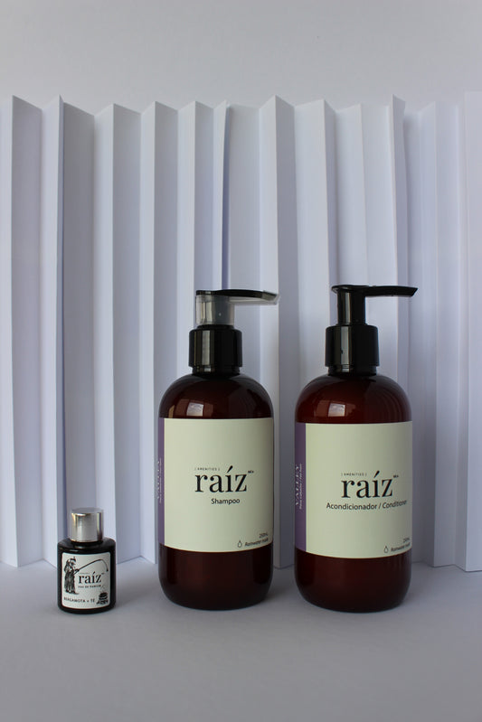 Kit 1 - Shampoo 250ml +  Acondicionador  Valley 250ml + GRATIS 1 mini perfume